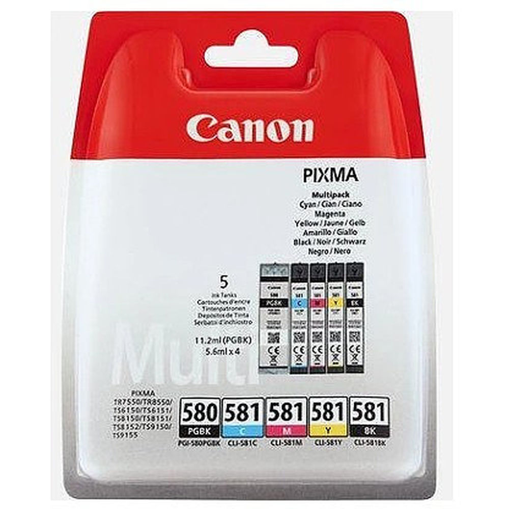 Cartuccia ad Inchiostro Originale Canon 580/5881 Multicolore