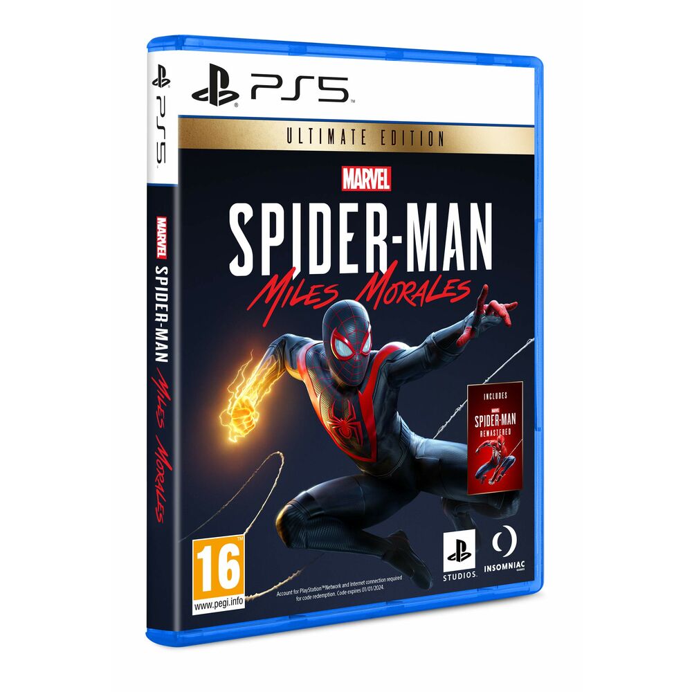 Videogioco PlayStation 5 MarvelÂ’s Spider-Man: Miles Morales Ultimate Edition (Ricondizionati B)