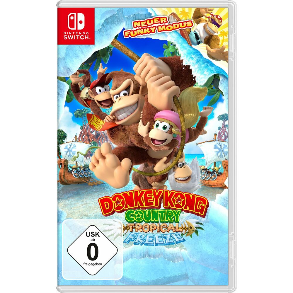 Videogioco per Switch Nintendo Donkey Kong Country Tropical Freeze (Ricondizionati A)