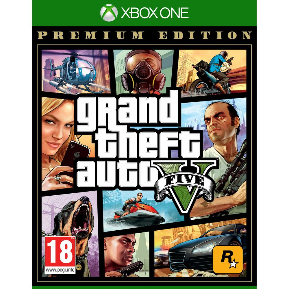 Videogioco per Xbox One Rockstargames Grand Theft Auto V Premium Edition (Ricondizionati D)