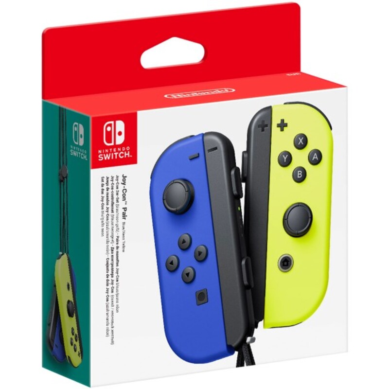 Telecomando Nintendo Joy-Con Azzurro Giallo (Ricondizionati C)