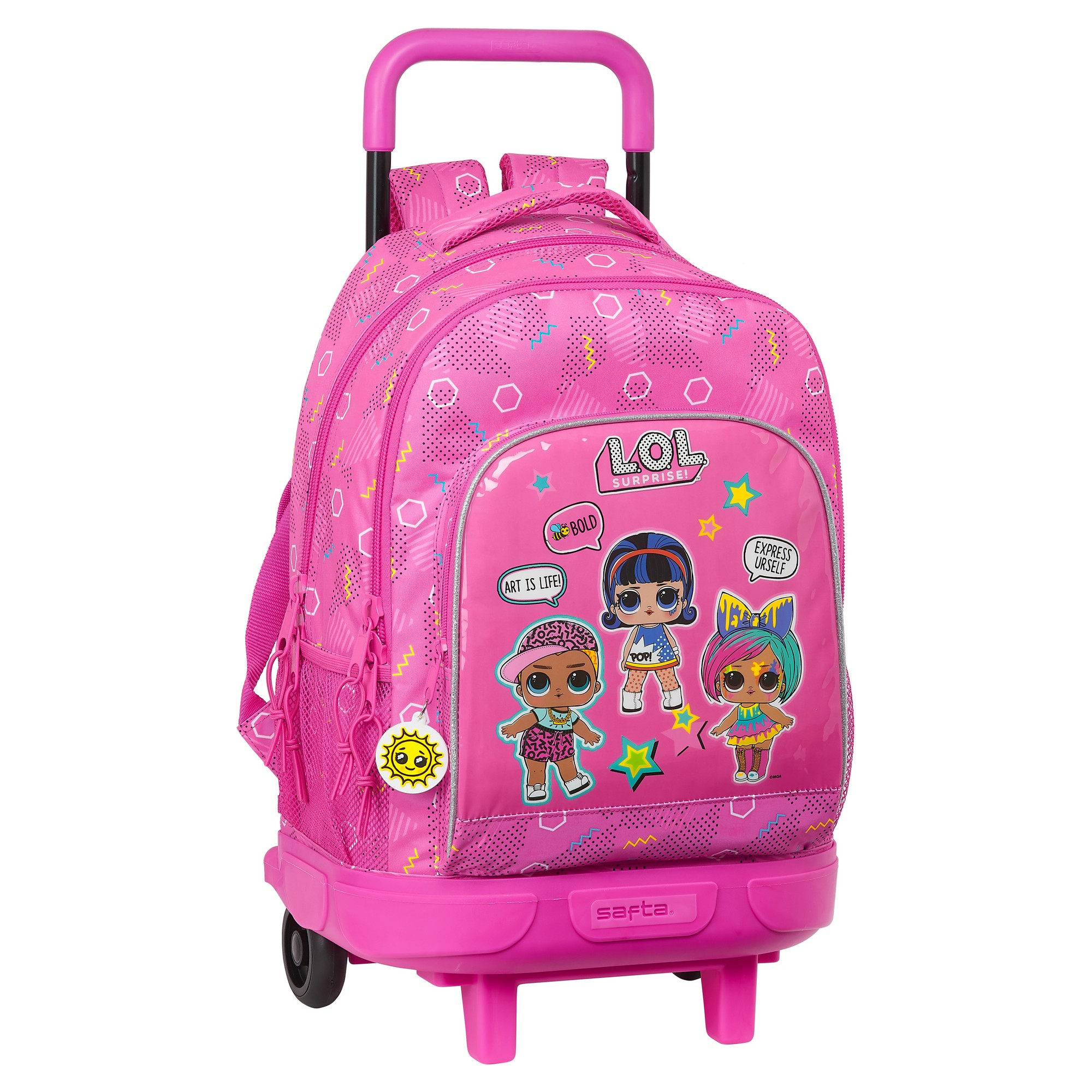 Trolley per la Scuola Art Club LOL Surprise! Fucsia