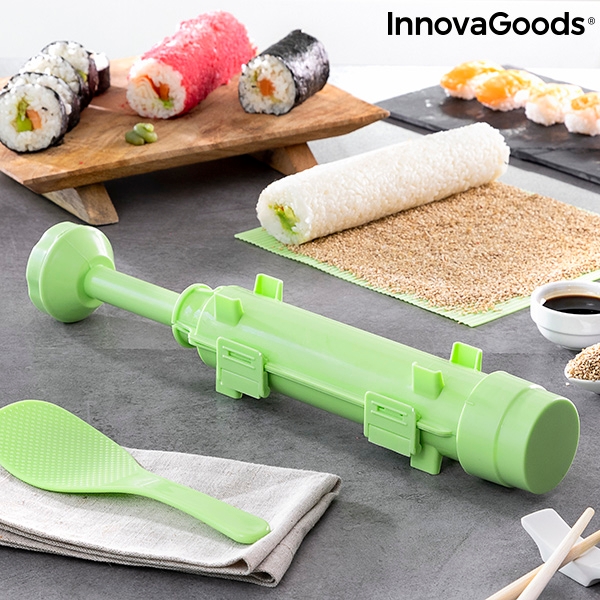 Set per Sushi con Ricette Suzooka InnovaGoods 3 Pezzi