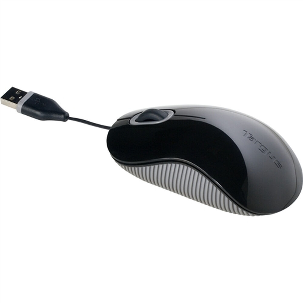 Mouse Targus Cord-Storing Optical Mouse Nero