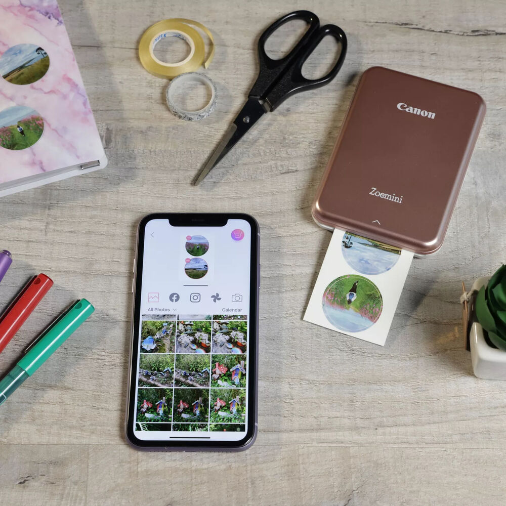 Carta adesiva Canon ZINK CIRCLE PAPER (Ricondizionati D)