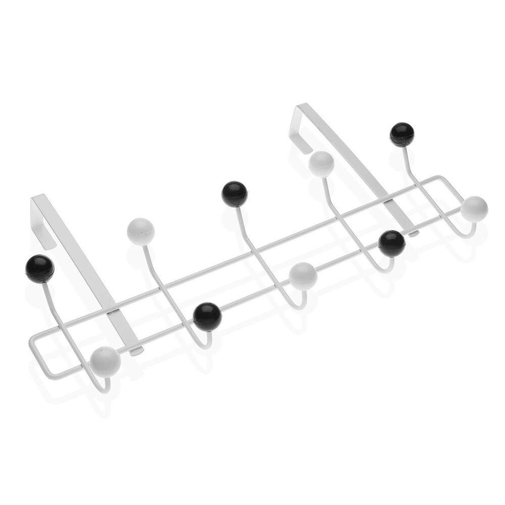 Appendiabiti per Porte Versa Diis Ferro polipropilene (5 x 17 x 42,5 cm)