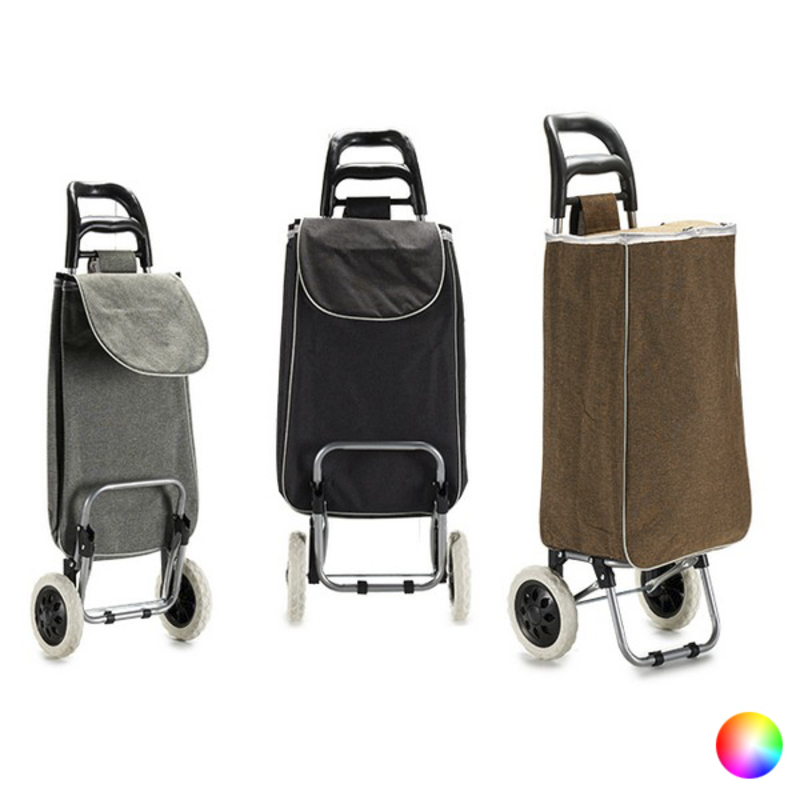 Carrello Poliestere Metallo Plastica (34 x 92,5 x 54 cm)