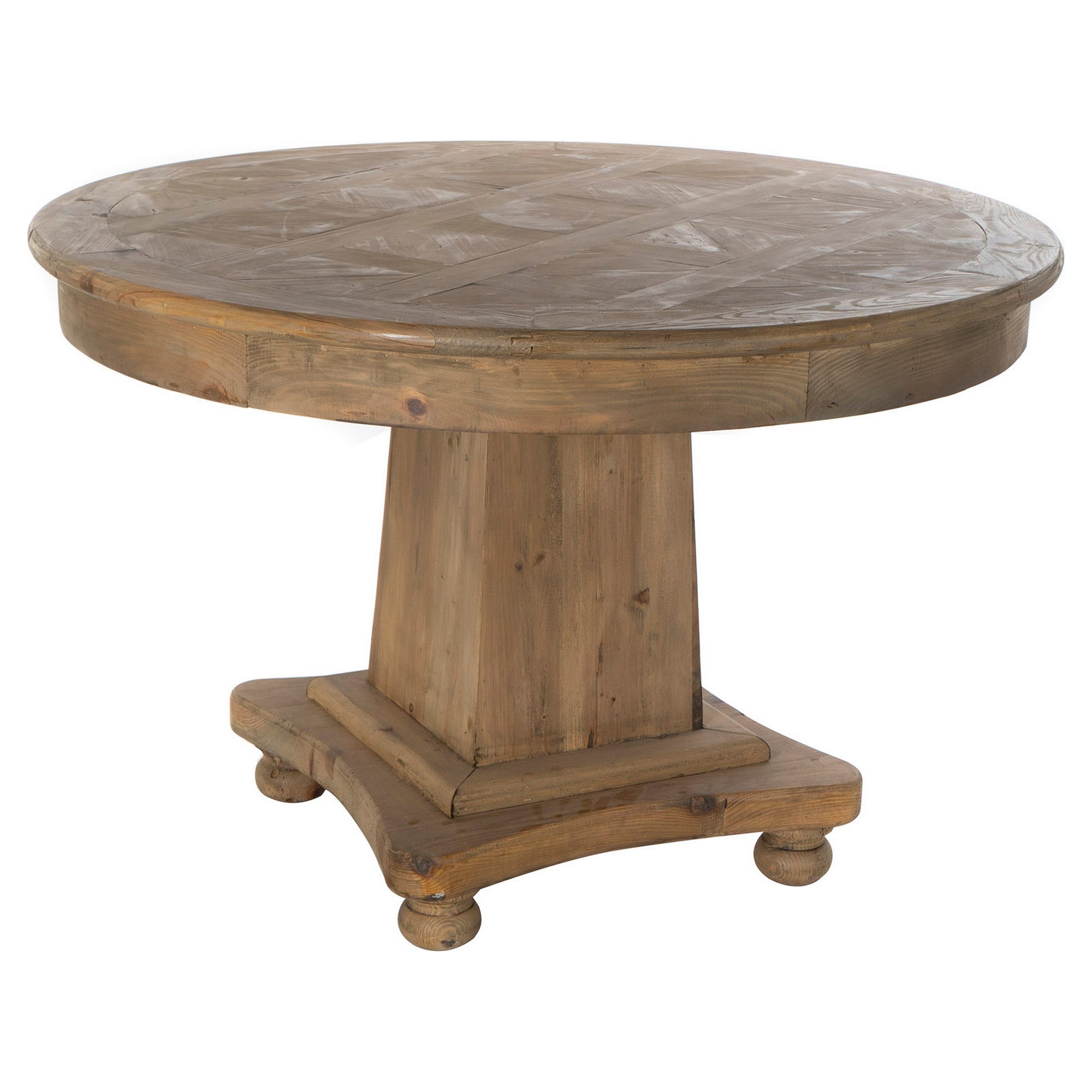 Tavolo da Pranzo DKD Home Decor Pino (120 x 120 x 78 cm)