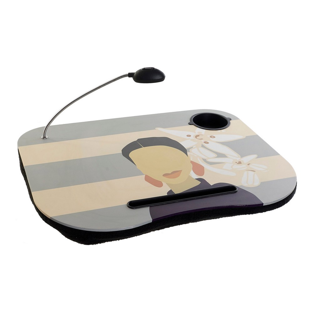 Vassoio DKD Home Decor LED PVC (48 x 38 x 7 cm)