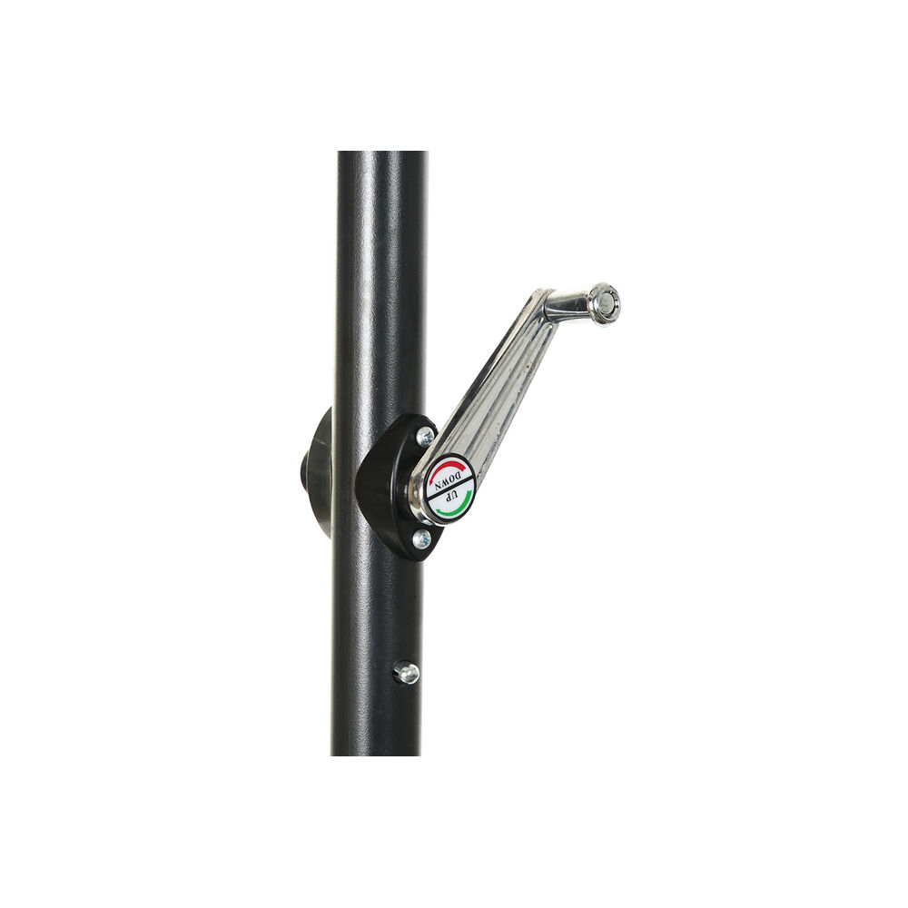 Ombrellone DKD Home Decor Grigio Poliestere Acciaio (300 x 300 x 250 cm)