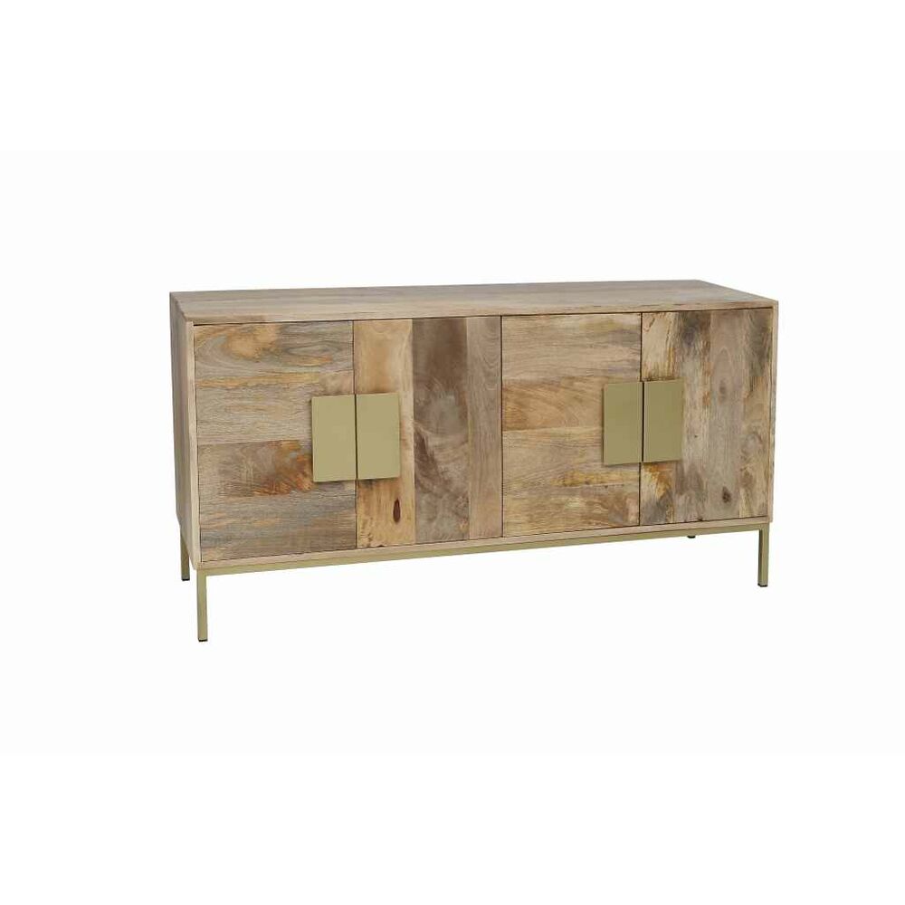 Credenza DKD Home Decor Metallo Legno Legno MDF (147 x 43 x 75 cm)