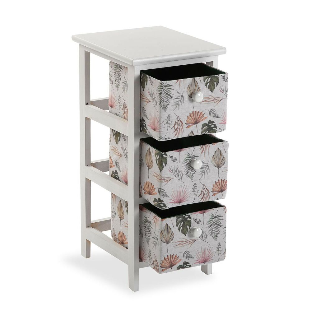 Cassettiera Versa Roxanne Frunze 3 cassetti Legno MDF (30 x 56 x 25 cm)