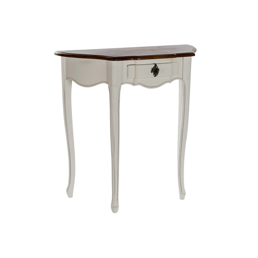 Ingresso DKD Home Decor Bianco Marrone Legno di  paulownia (78 x 35 x 79 cm)