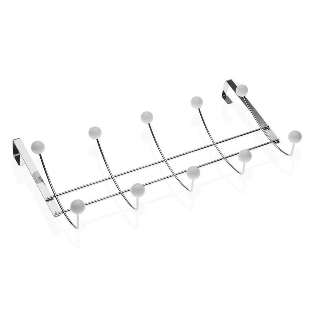 Appendiabiti per Porte Versa Ten Ferro polipropilene (5 x 24 x 45 cm)