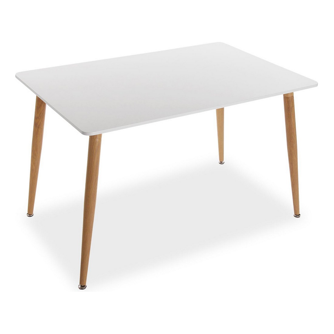 Tavolo da Pranzo Versa Anika Marrone Bianco Metallo Legno MDF (80 x 75 x 120 cm)