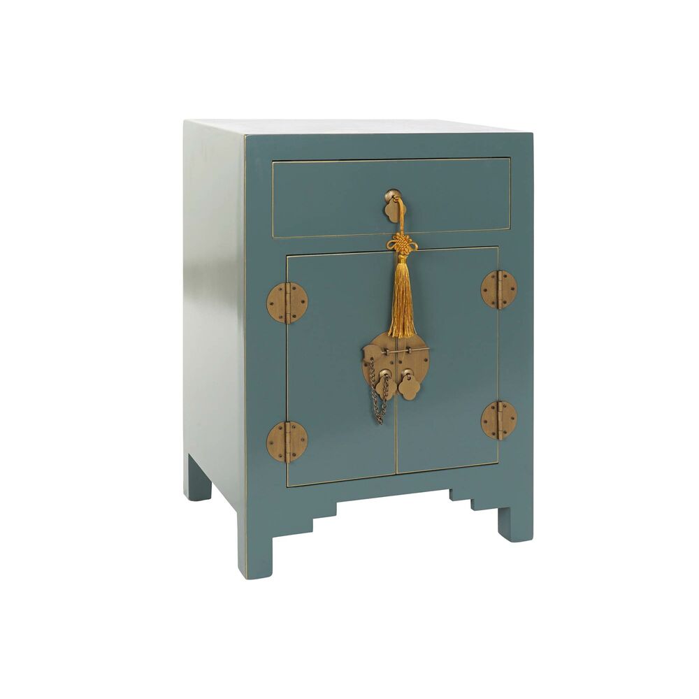 Comodino DKD Home Decor Pino Legno MDF (45 x 34 x 66 cm)