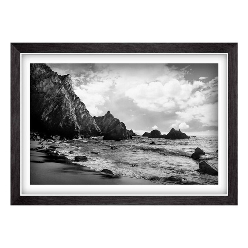 Scatola Decorativa Versa VS-18190290 Paesaggio Contatore Legno (4,5 x 33 x 46 cm)