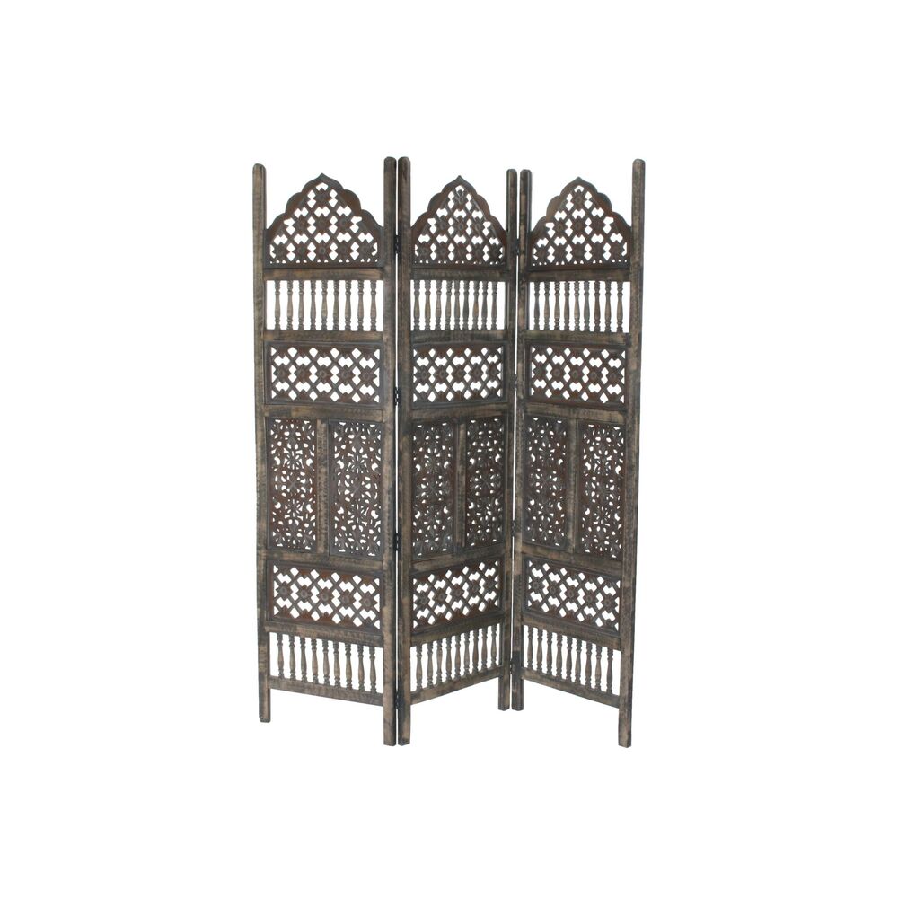 Paravento DKD Home Decor Legno di mango Legno MDF (150 x 2 x 183 cm)