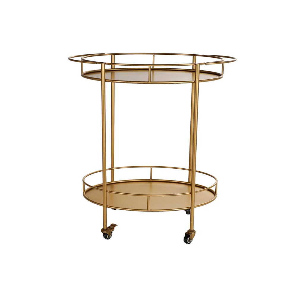 Carrello Multiuso DKD Home Decor 8424001767915 Cristallo Metallo (70 x 35 x 78 cm)