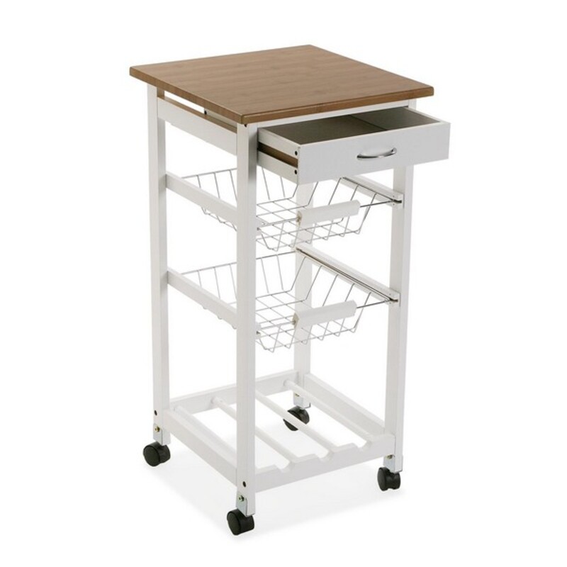 Carrello da Cucina Versa Legno MDF (37 x 76 x 37 cm)
