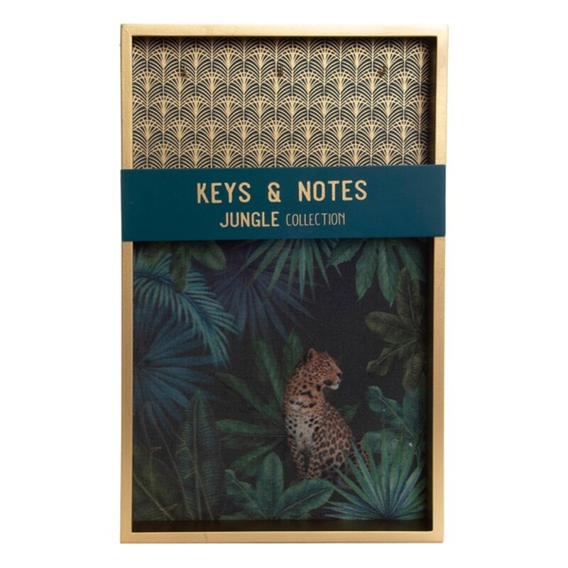 Armadietto portachiavi DKD Home Decor Jungle (25 x 4 x 40 cm)