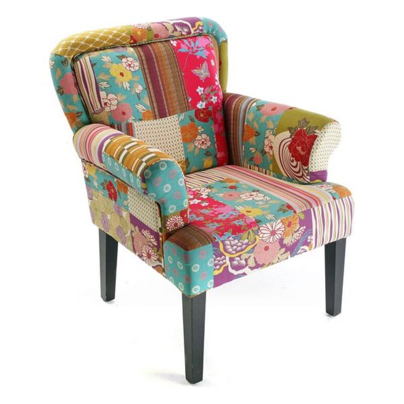 Poltrona Versa Patchwork  Legno (71 x 89 x 72 cm)