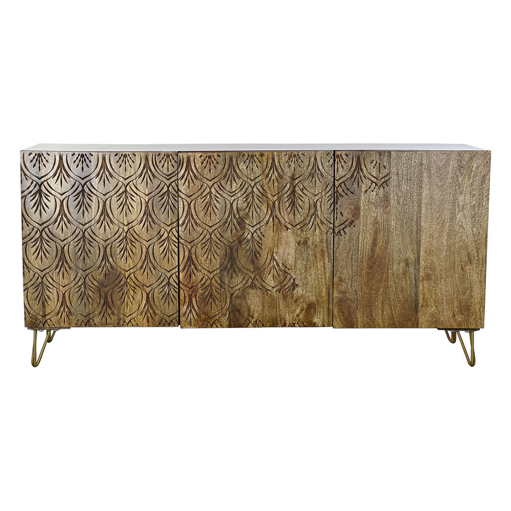 Credenza DKD Home Decor Metallo Legno di mango (160 x 45 x 75 cm)