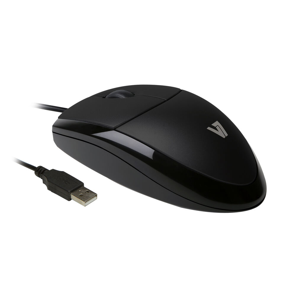 Mouse V7 MV3000010-BLK-5E     Nero