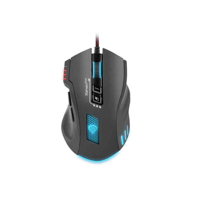 Mouse Gaming Genesis Xenon 200 RGB 3200 DPI Nero