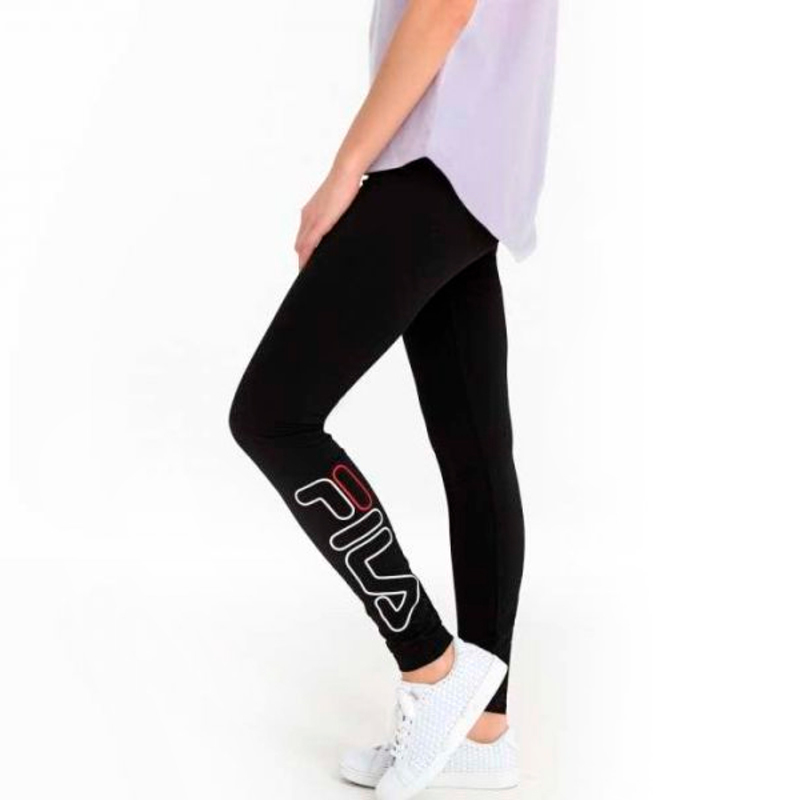 Leggings Sportivo da Donna Fila 687124 Nero