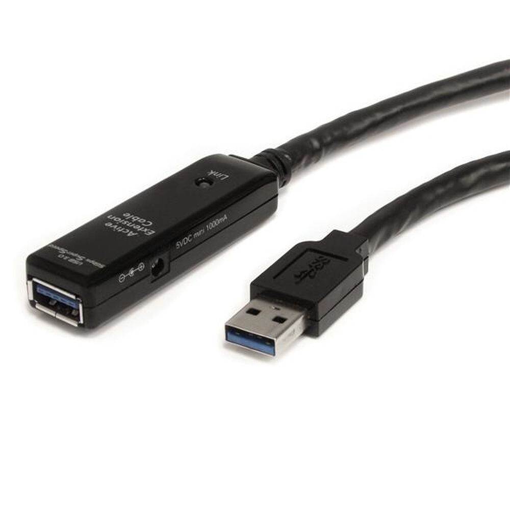 Cavo USB Startech USB3AAEXT5M          USB A Nero