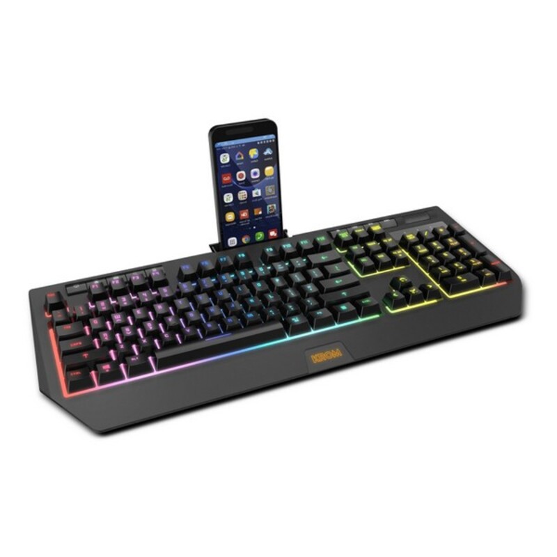 Tastiera per Giochi Krom Kuma RGB USB Nero
