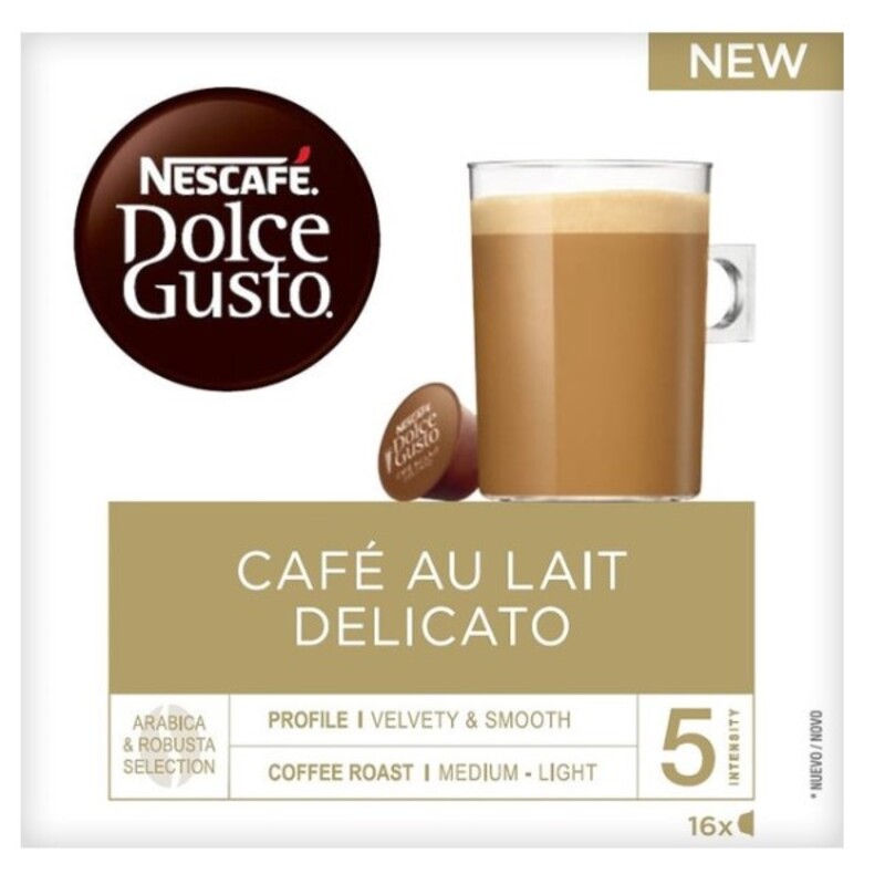 Capsule di caffÃ¨ NescafÃ© Dolce Gusto Au Lait Delicato (16 uds)