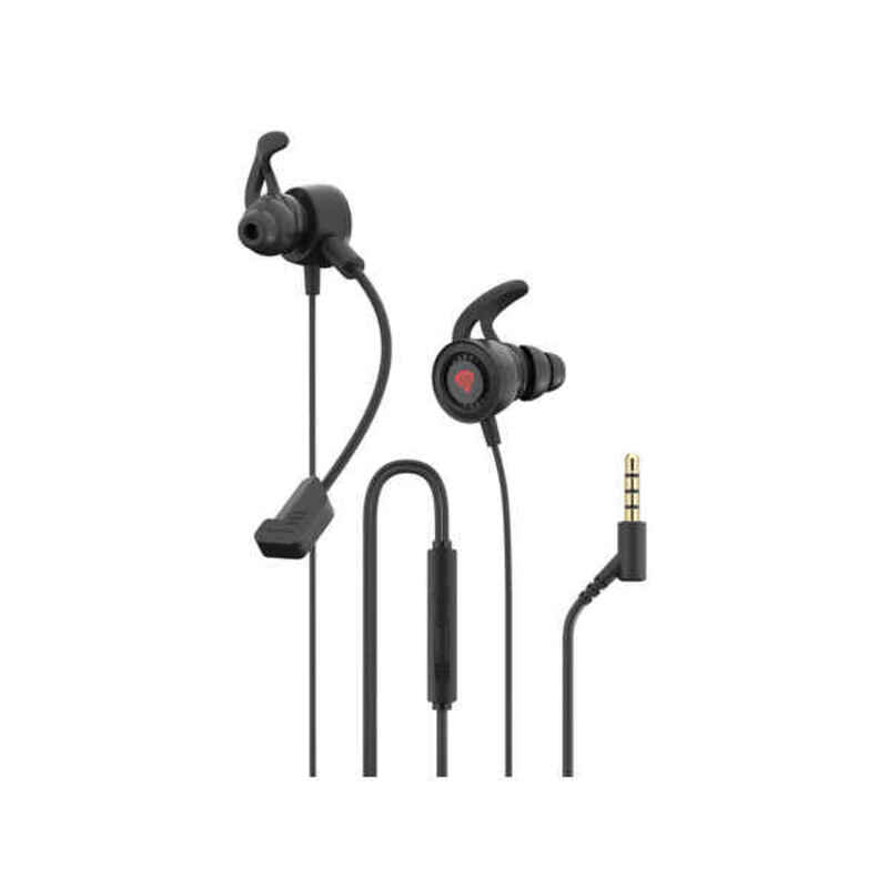 Auricolari Bluetooth con Microfono Genesis Oxygen 200 Nero