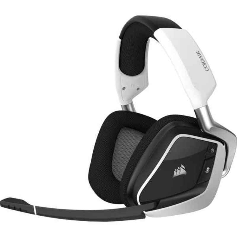 Auricolari Bluetooth con Microfono Corsair VOID RGB ELITE Bianco Senza Fili