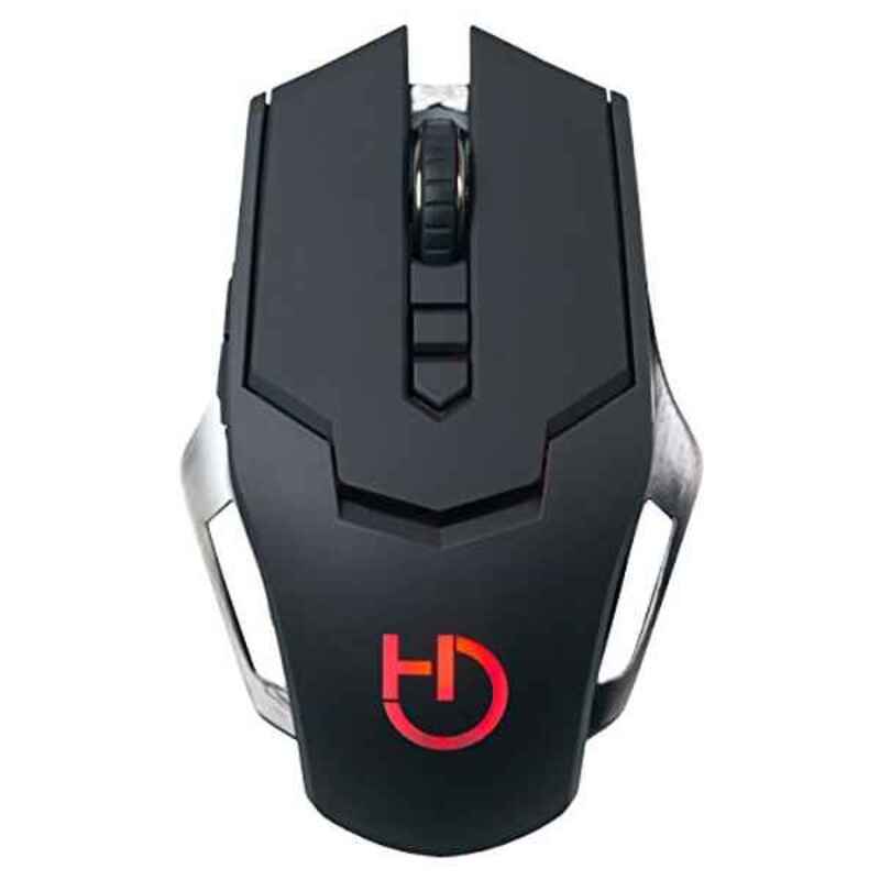Mouse Gaming Hiditec MG30INOX02 3500 DPI Nero