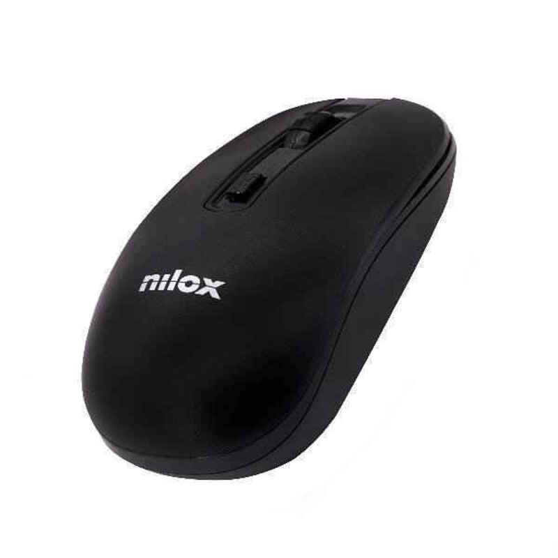 Mouse senza Fili Nilox NXMOWI2001 1000 DPI Nero