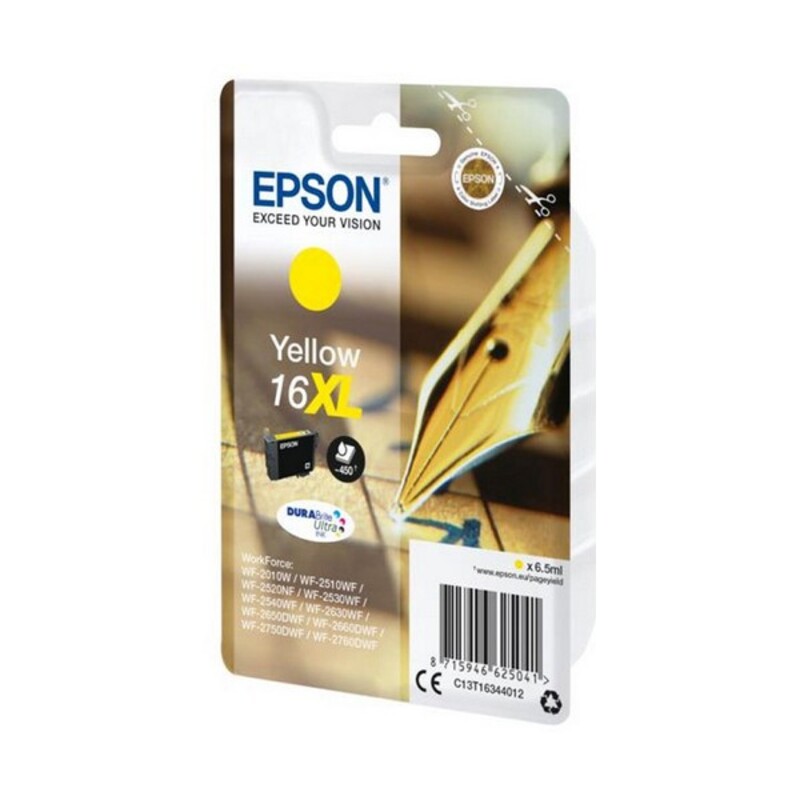 Cartuccia ad Inchiostro Originale Epson DURABRITE T16XL Giallo
