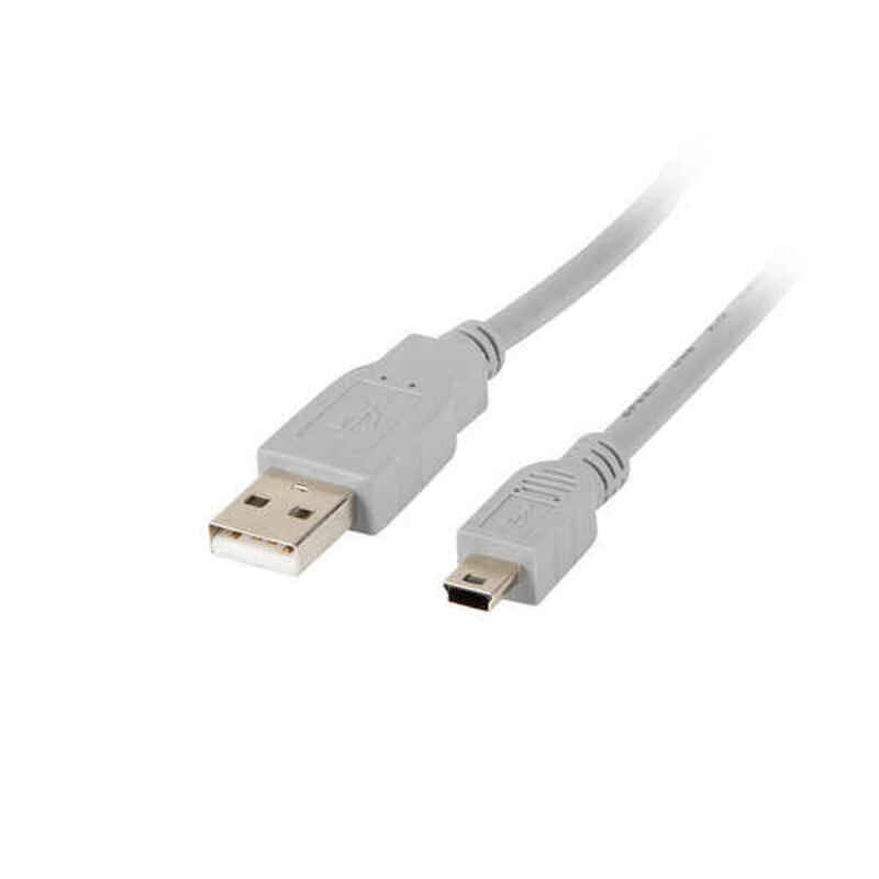 Cavo USB 2.0 A con Mini USB B Lanberg CA-USBK-10CC-0018-S (1,8 m)